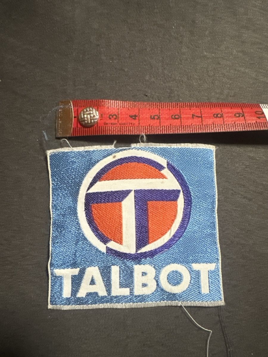 Patches: Aufnäher Patch TALBOT – Gebraucht aus Deitingen von Himhip