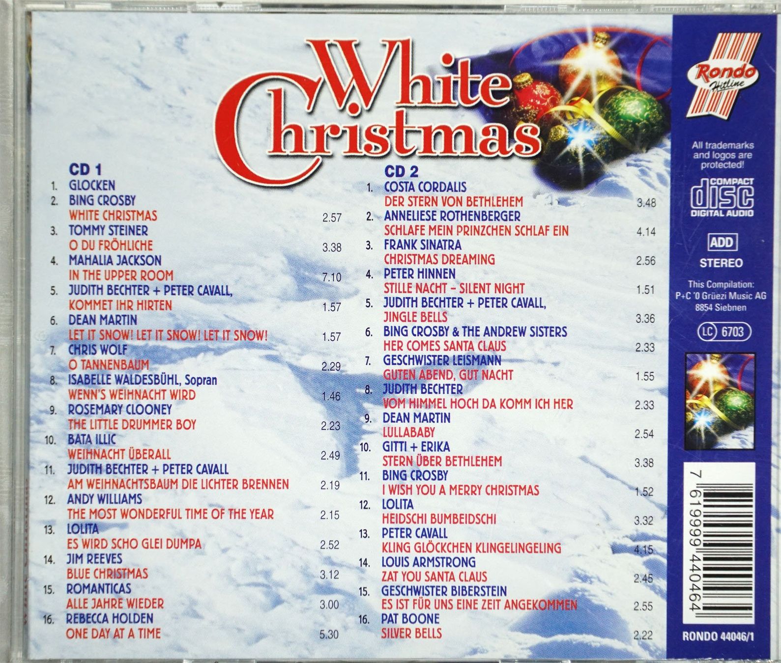 CDs: 5 CDs mit Weihnachtsklassiker – D'occasion à Meggen par Brockitare 6