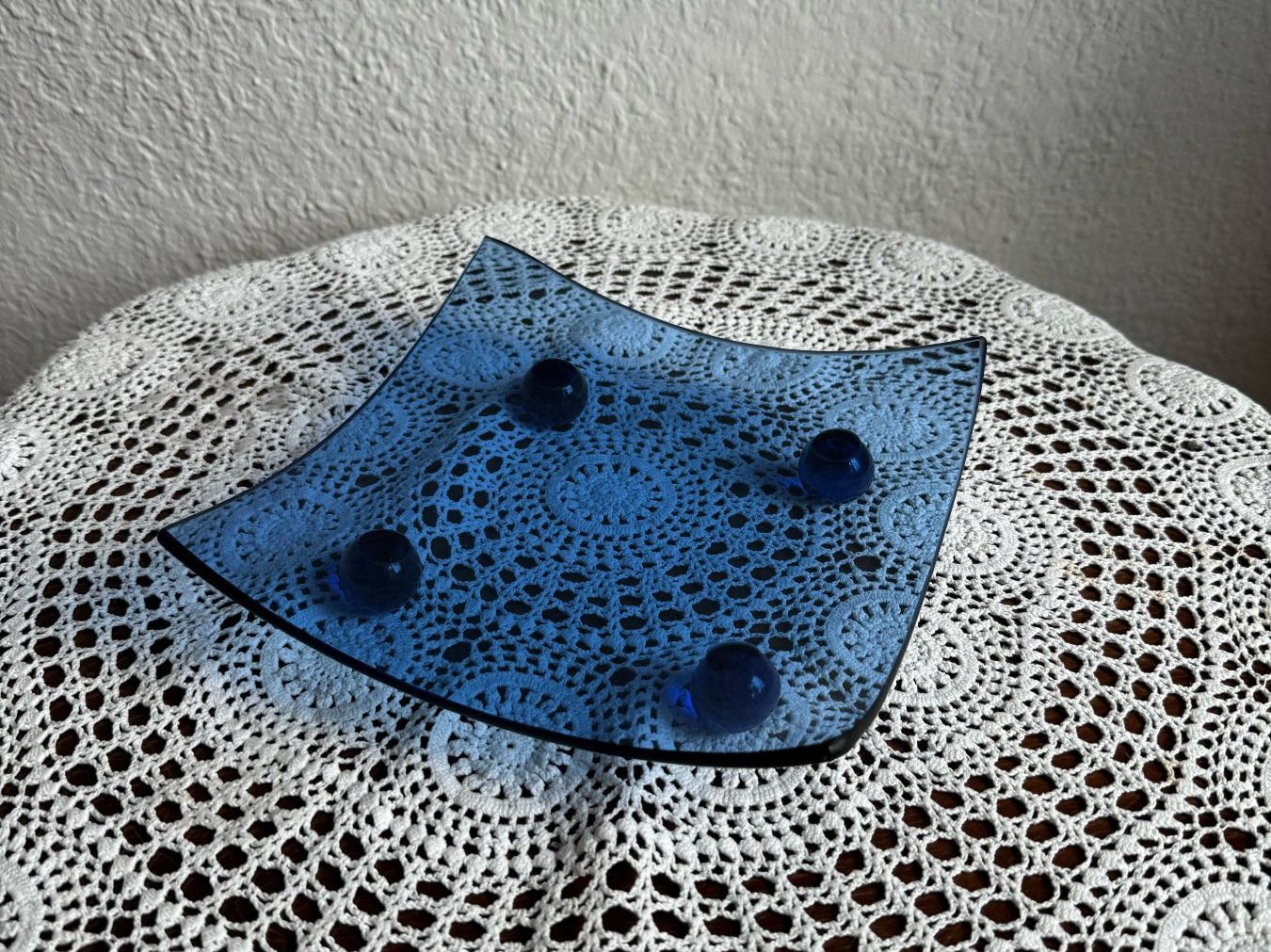 Ciotole: Glasschale blau – Nuovo (secondo la descrizione) da Schnaus venduto da sueg01