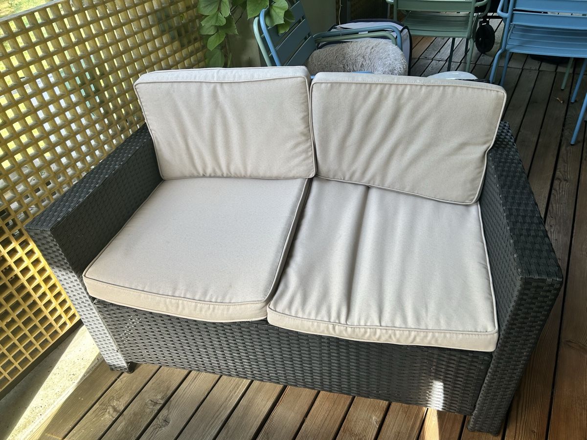 Sessel: Lounge aus Polyrattan – Gebraucht aus Zollikofen von LaLitz 5