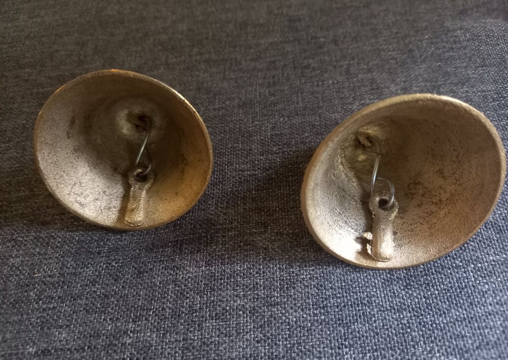 10x Dicke Kupferglocke für Rinder, Schafe, Ziegen - Cloche (Neu und ...