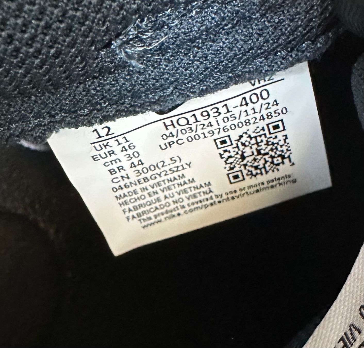 Nike Scarpe da uomo: Nike Dunk low retro dunkelblau Gr. 46 – Usato da Dietlikon venduto da LASSIVA 4