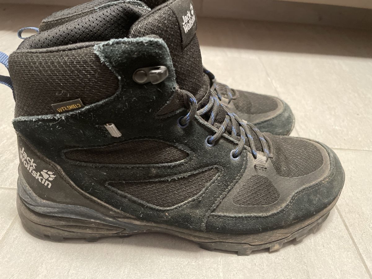Jack Wolfskin Herrenschuhe: Wanderschuhe Gr. 41 Jack Wolfskin schwarz gebraucht – Gebraucht aus Niederwil AG von Gustav4 1