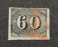 Brasilien/Brazil 1850, 60r gestempelt