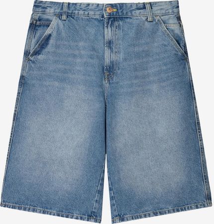 Jeans Bershka Gr. 34 Baggy Barrel Shorts Hellblau