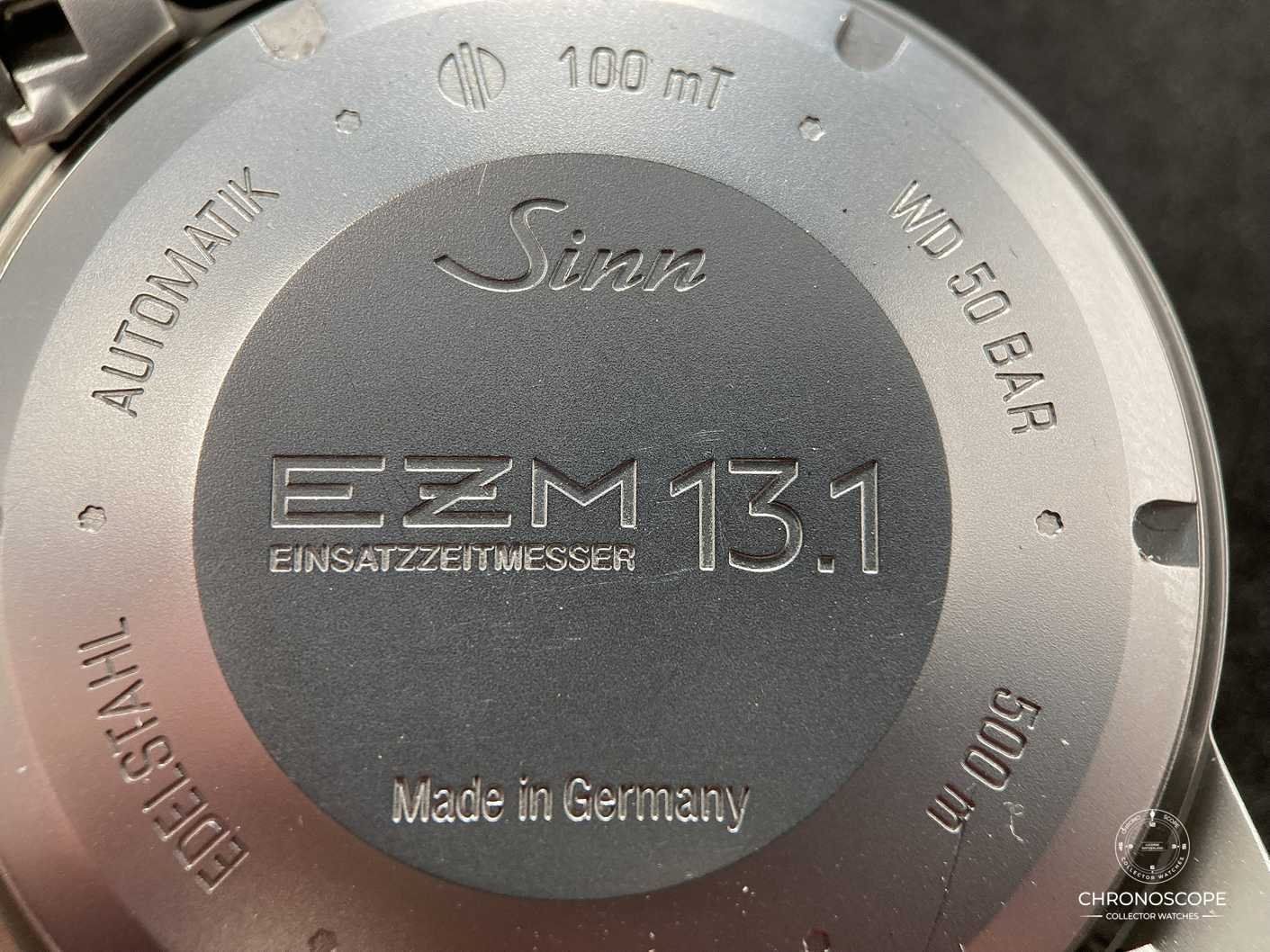 Sinn Orologi: Sinn EZM 13.1 full set – Usato da Luzern venduto da ChronoScope6004 6
