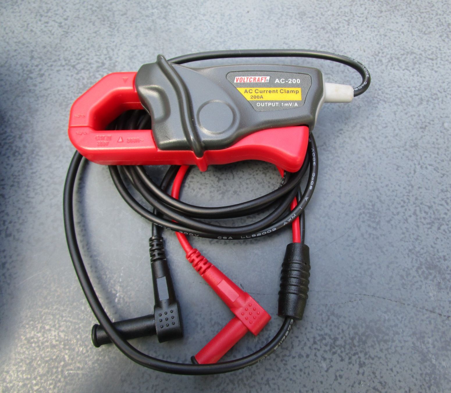 Voltcraft Messen: Stromzangenadpter Voltcraft AC-200 mit Anleitung und Tasche – Neu (gemäss Beschreibung) aus Rapperswil SG von Ralphy 2