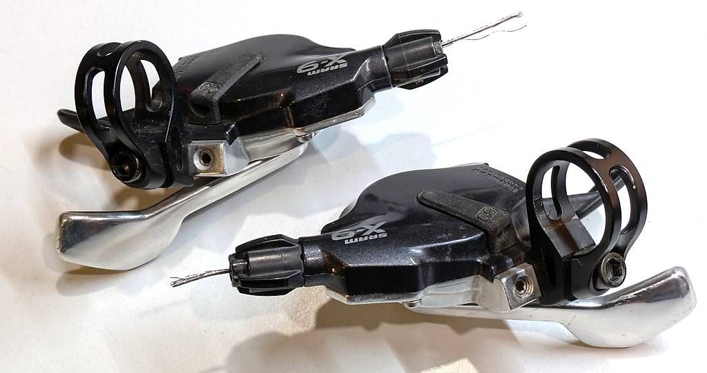 Sram Pezzi di ricambio: Schaltehebel SRAM X-9, 3x9 Gang – Usato da Bösingen venduto da Geybi