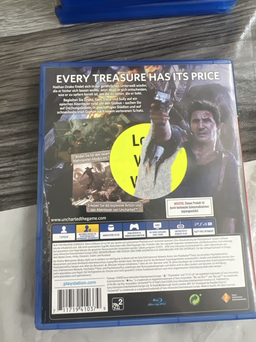 Giochi: Jeu PS4 Uncharted : Collection Nathan Drake Hits – Usato da Biel/Bienne venduto da DEGRIFE 1