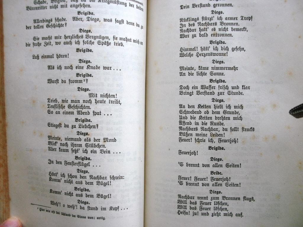 Libri: Uhlands Werke – 1893 – Usato da Grenchen venduto da Kogi7 9
