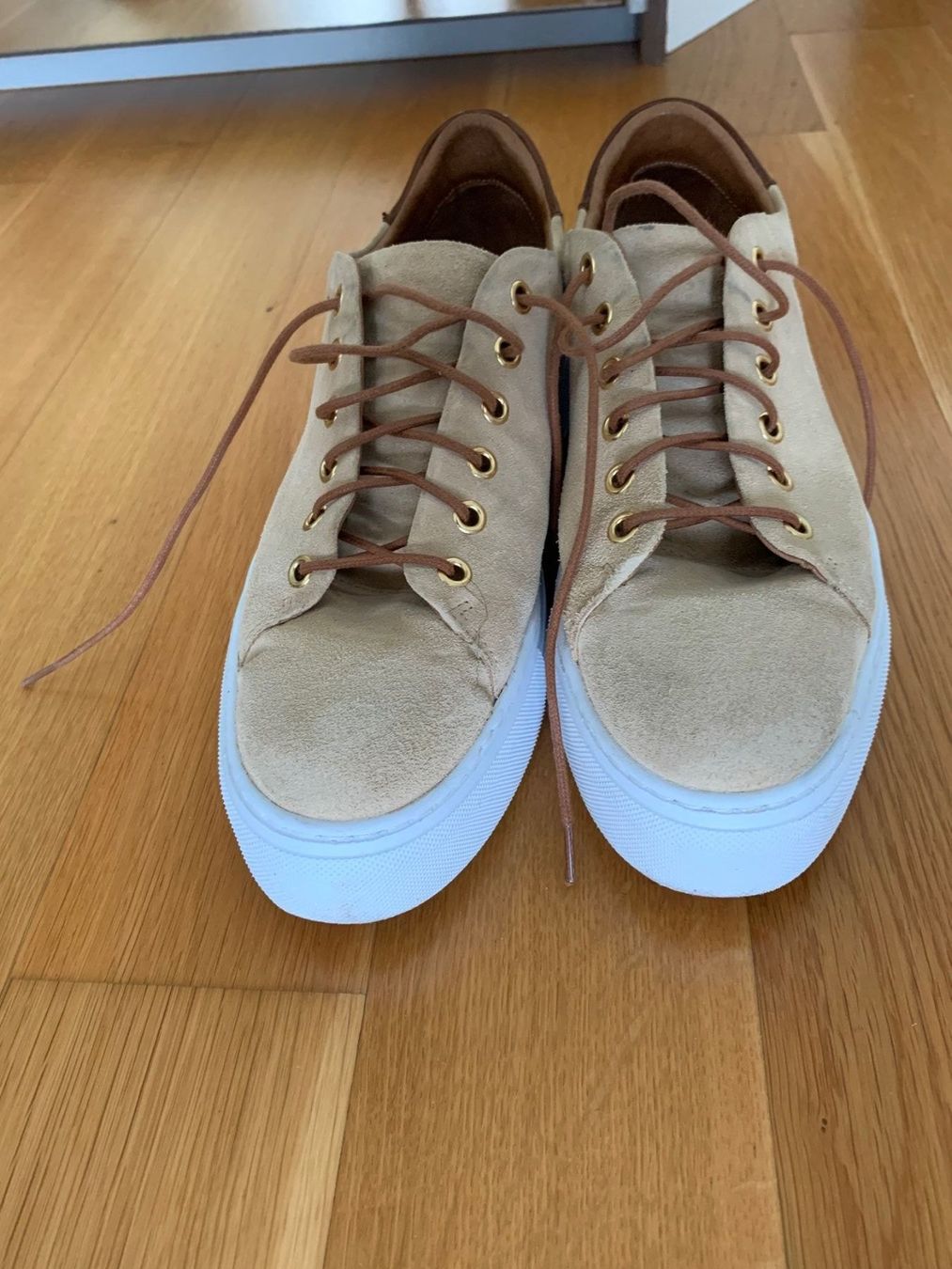 Mos mosh Damenschuhe: Mos Mosh Wildleder Sneaker in beige Gr. 41 – Neu (gemäss Beschreibung) aus Kreuzlingen von shopaholicatheart_2 6
