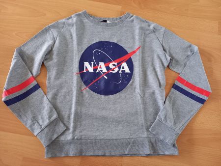 NASA-Pullover / Langarmshirt für Mädchen/Damen in XS von H&M