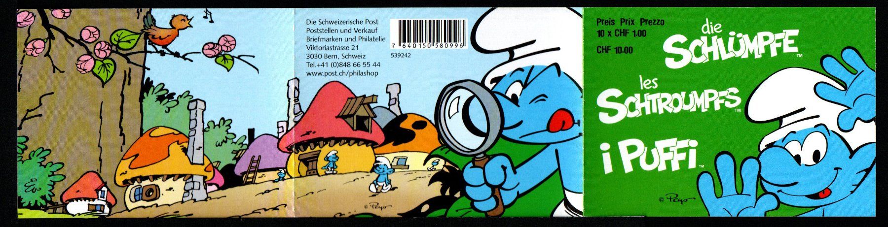 Alle Briefmarken: 2013 Postfrisches Markenheftchen**, Schlümpfe, – Neu (gemäss Beschreibung) aus Löhningen von Fourbi18 1