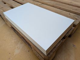 Spanplatte weiss beschichtet 13 mm, Rest 51,8 x 28 cm