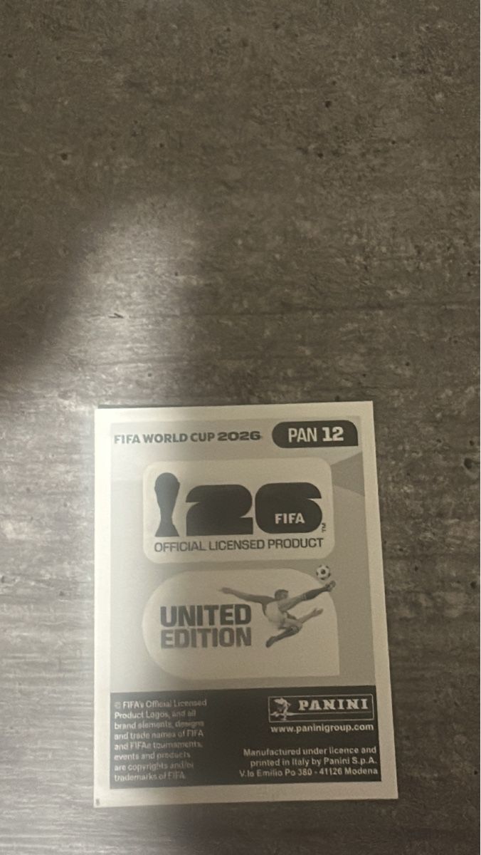 Panini Carte collezionabili: PAN 12 , FIFA WORLD CUP 2026 PANINI – Nuovo (secondo la descrizione) da Frauenfeld venduto da 1PegPeg1 1