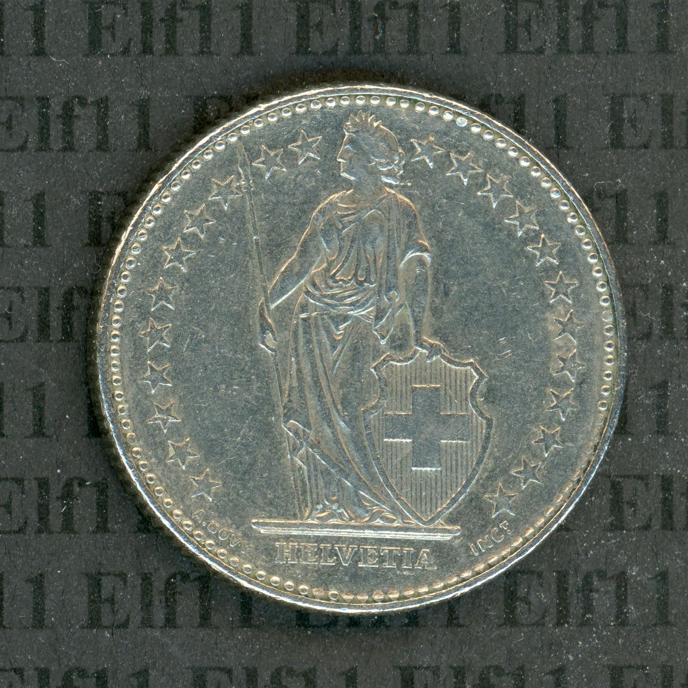 Tutti le monete: CHF___2.00 1989 -vz 2 Franken – Usato da Widnau venduto da Elf11 1