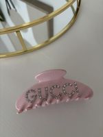 Pink Hairclip with Crystals