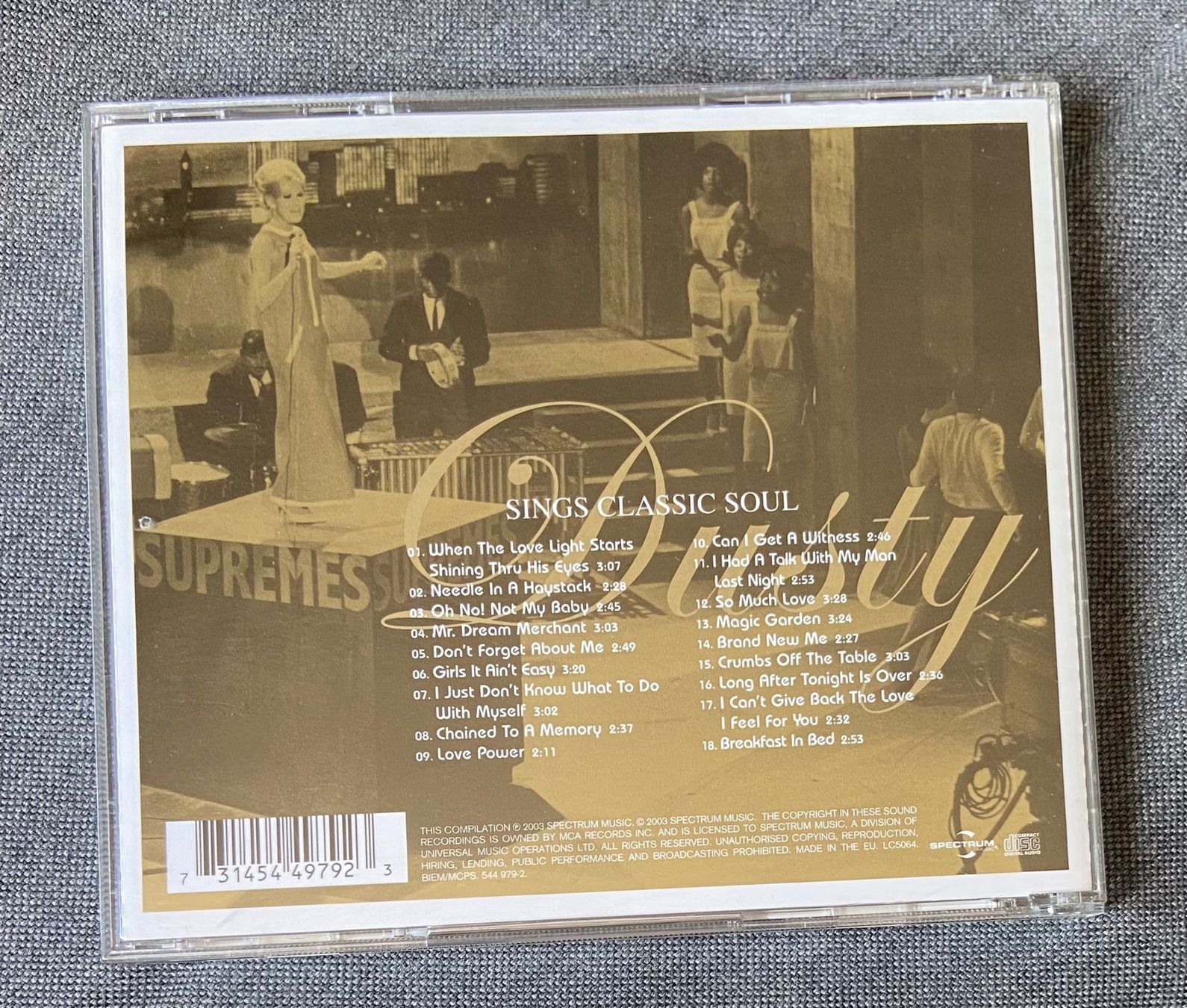 CDs: CD Dusty Springfield SINGS CLASSIC SOUL – Gebraucht aus Luzern von Lycka 1