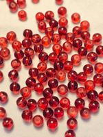60x  Glasperlen 8mm, neu