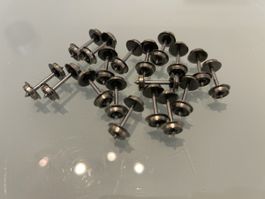 18 Stk. Roco DC-Achsen 9mm