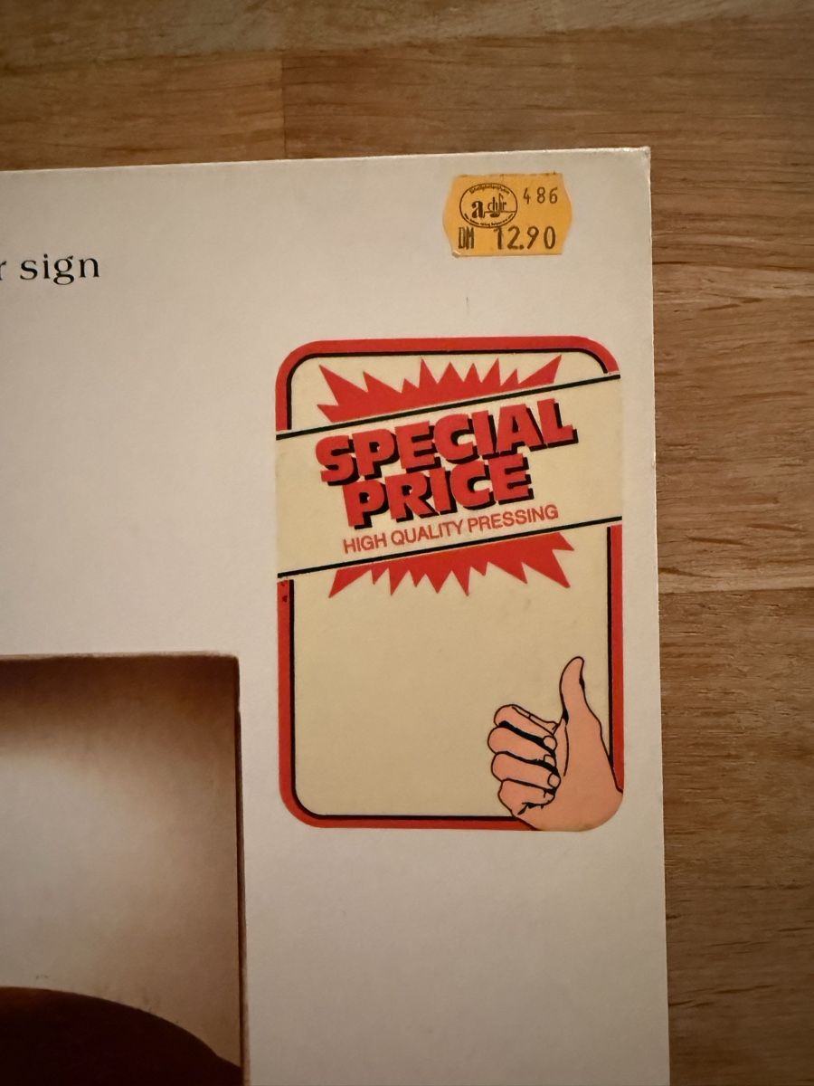 Dischi in vinile: Chris Rea - Water Sign LP - Schallplatte – Usato da Goldach venduto da Messerguru 1