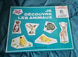 Livre Je découvre les animaux, Les presses d'or, 1975