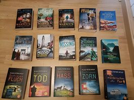 Viele Krimis & Thriller