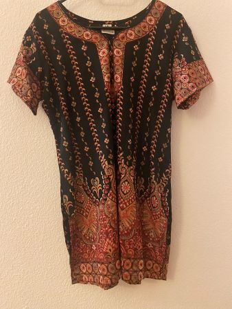 Tunika kurzarm Shirt Tshirt Grösse 42 indisch Kurti Ethno