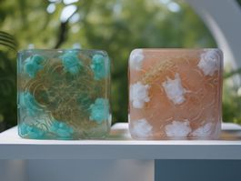 2er Seifen-Set handgemacht – Turtle Island mit Luffaschwamm