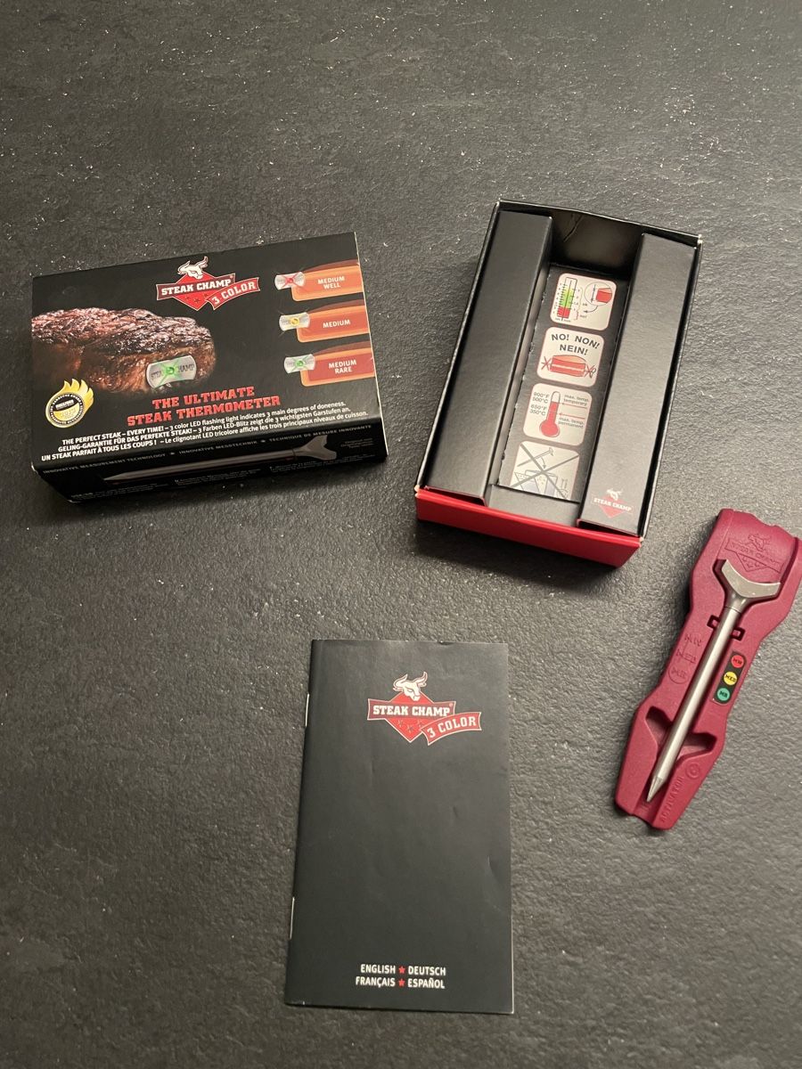 Elettrodomestici da cucina: Steak-Thermometer Steak Champ – Nuovo (secondo la descrizione) da Sutz venduto da mtechcab