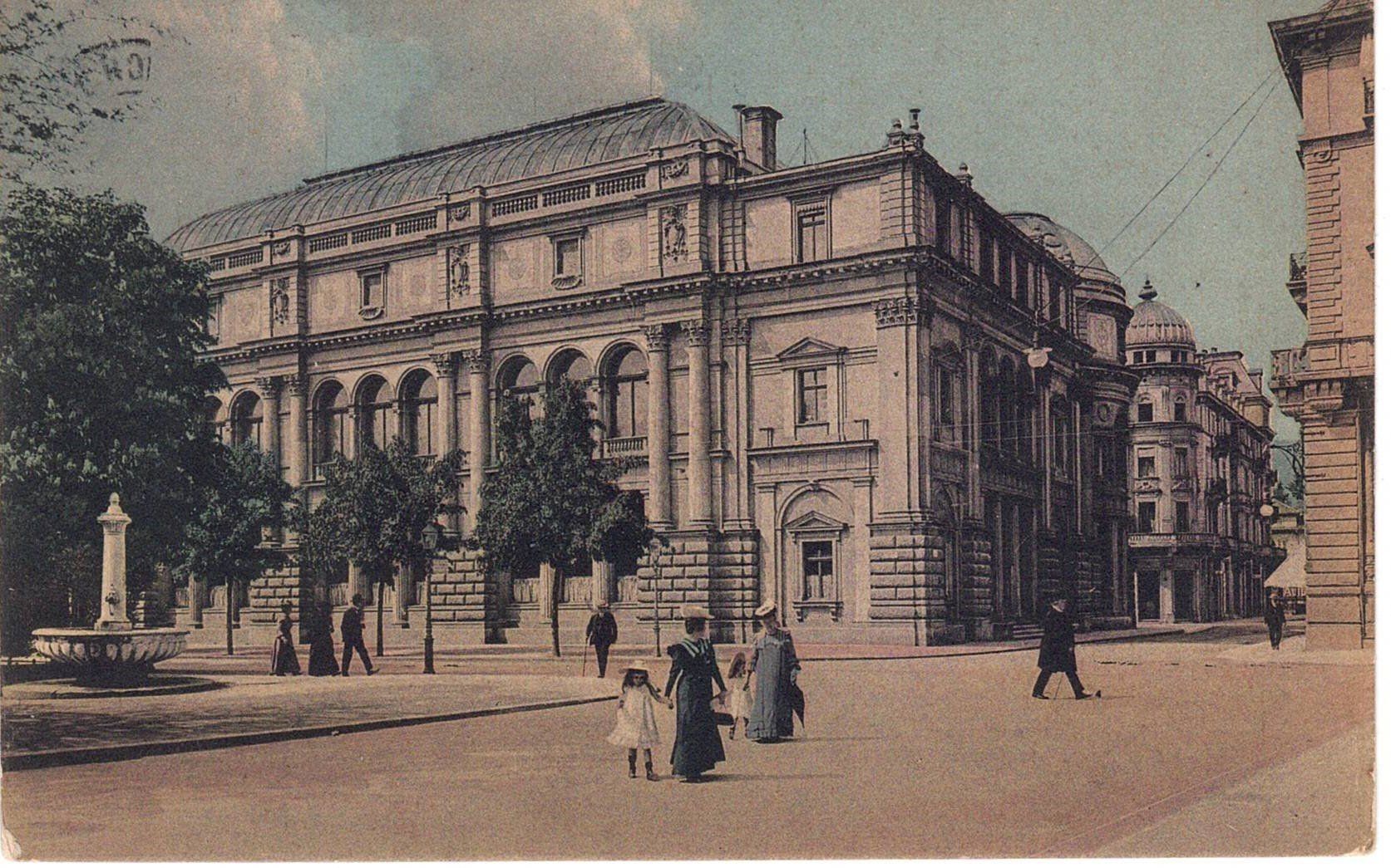 Cartoline postali: 1911 Zürich, Börse – Usato da Kreuzlingen venduto da Koi4