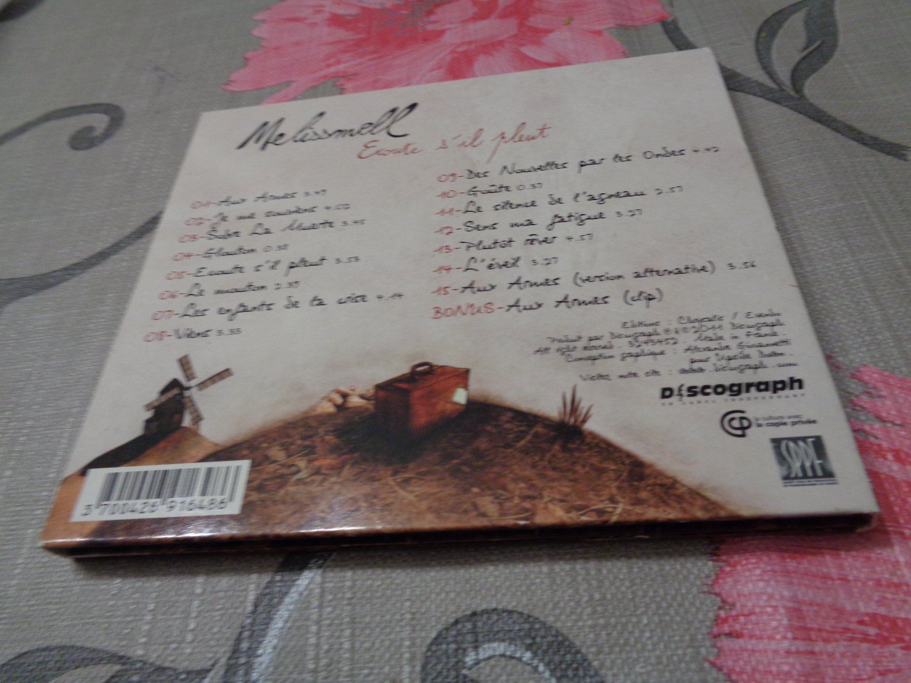 CDs: Melissmell - Ecoute s'il pleut CD – Gebraucht aus Olten von Disc-Ausverkauf 2