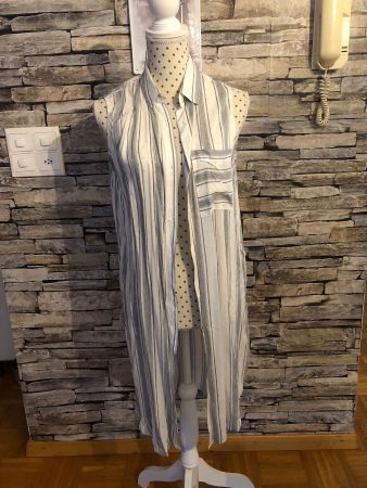 Long Top gestreift Gr. S