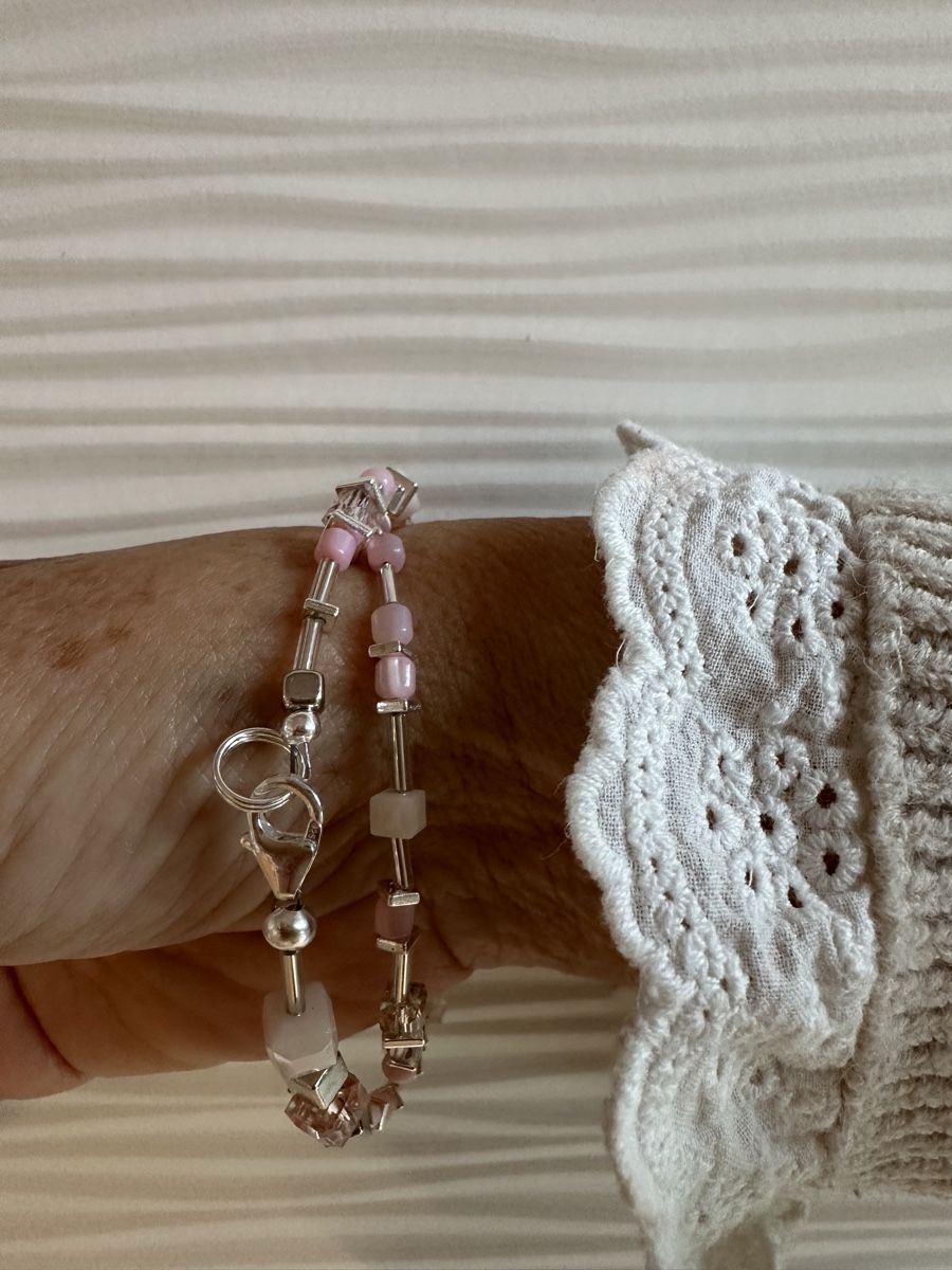 Bracciali & Braccialetti: Doppelarmband silber /perllmutt – Nuovo e nell'imballaggio originale da Niederglatt ZH venduto da Silberschmuck-design 2