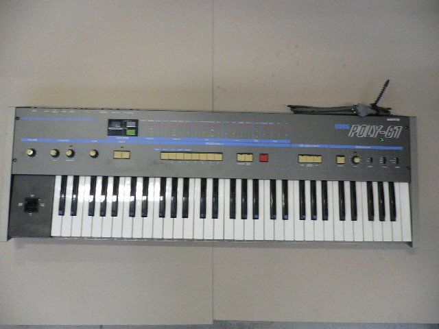 Korg Poly-61 Synthesizer, vintage ca. 1982 | Kaufen auf Ricardo