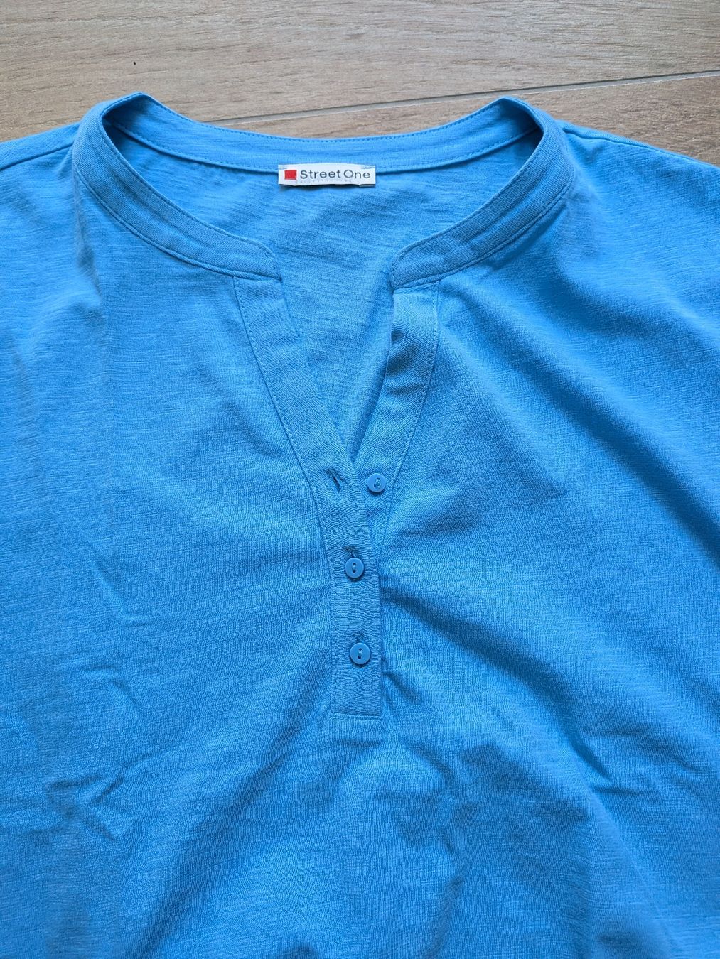 T-shirt: Street One T-Shirt blau – Nuovo (secondo la descrizione) da Eschenbach SG venduto da SanFranciscoCalifornia 1