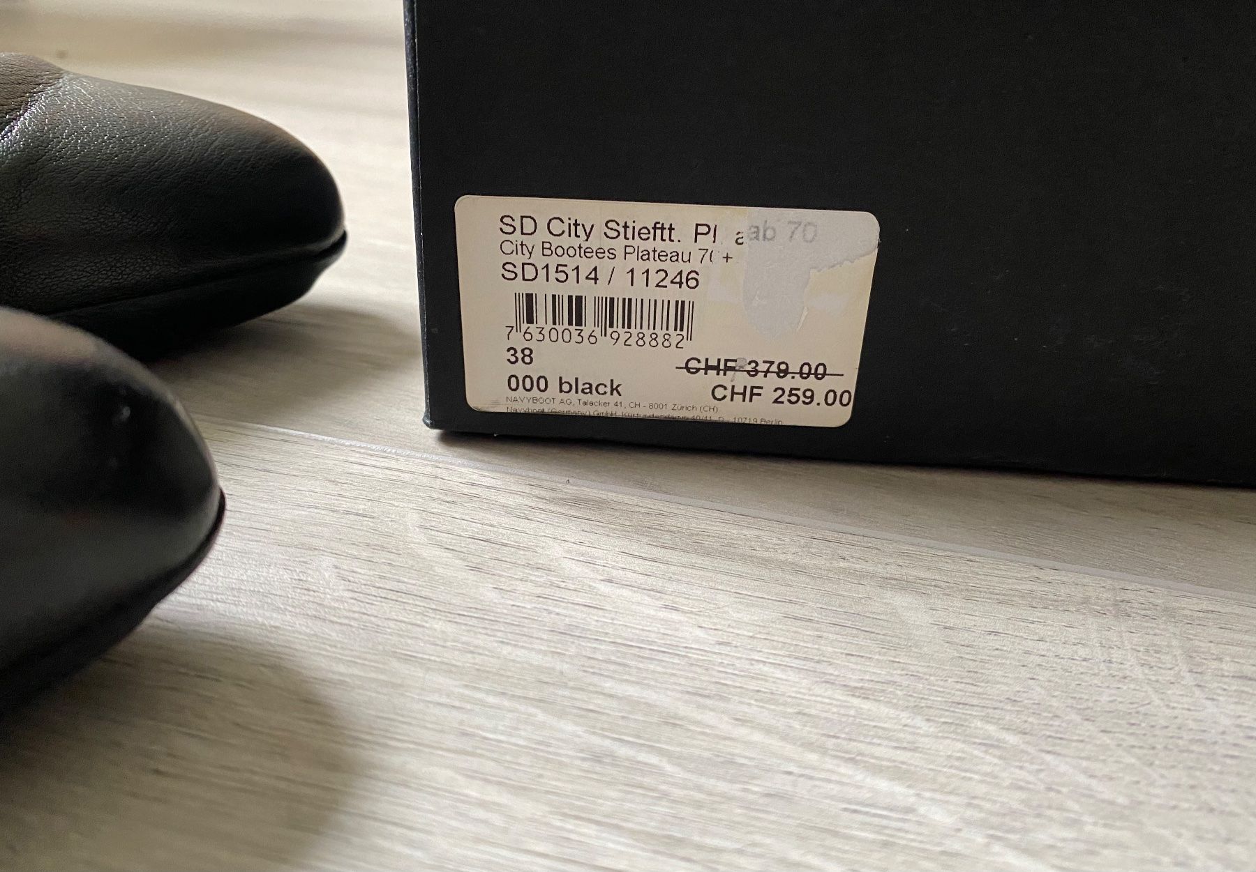 Scarpe per cavalli: Navyboot Schuh Stiefel – Usato da Dottikon venduto da 6571 2