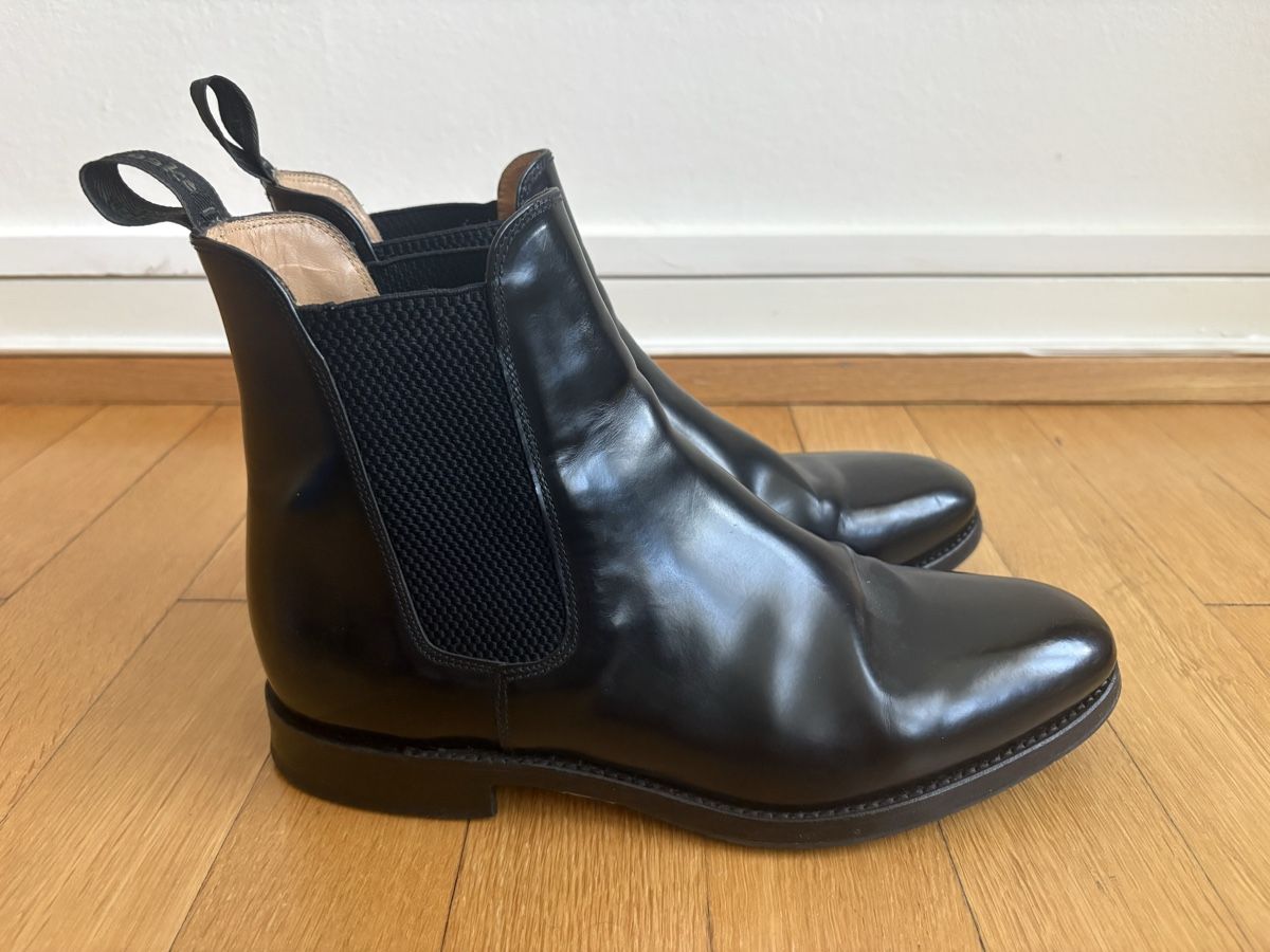 Loake Scarpe da uomo: Loake Chelsea Boots - Size 9 – Usato da Basel venduto da froehlicherVagabund 1