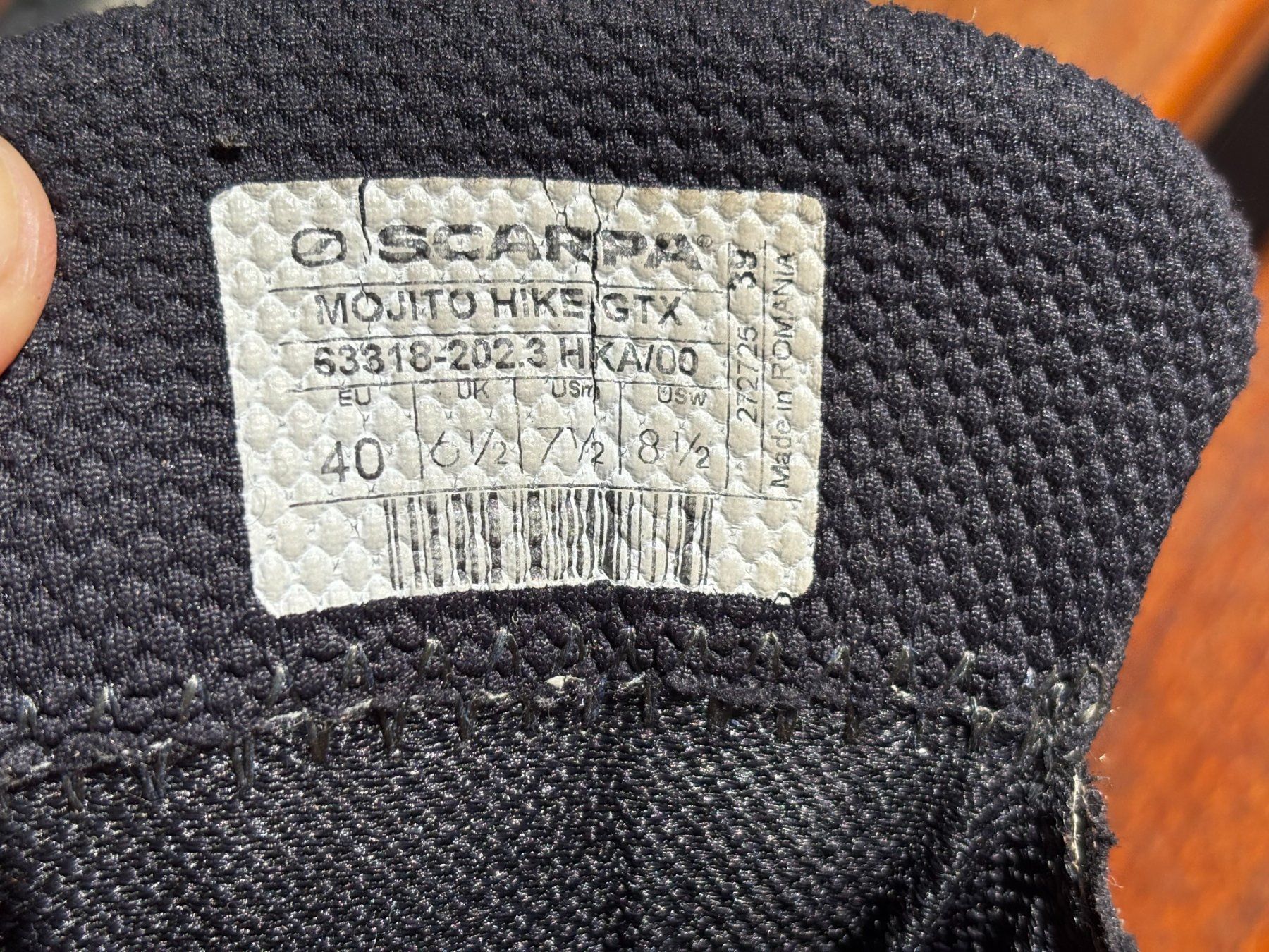 Scarpa Scarpe da uomo: Wanderschuhe Scarpa grau – Usato da Affoltern am Albis venduto da Danisand 5