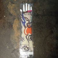 Tattoo Armstulpe bunt Motiv Originalverpackung Halloween 
