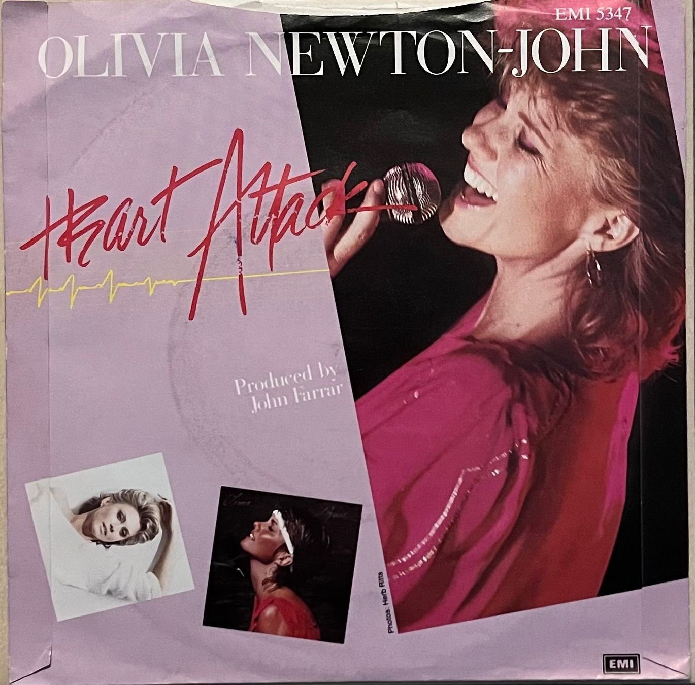 Schallplatten: OLIVIA NEWTON-JONES - HEART ATTACK – Gebraucht aus Bussigny von vinyl-pas-cher 1