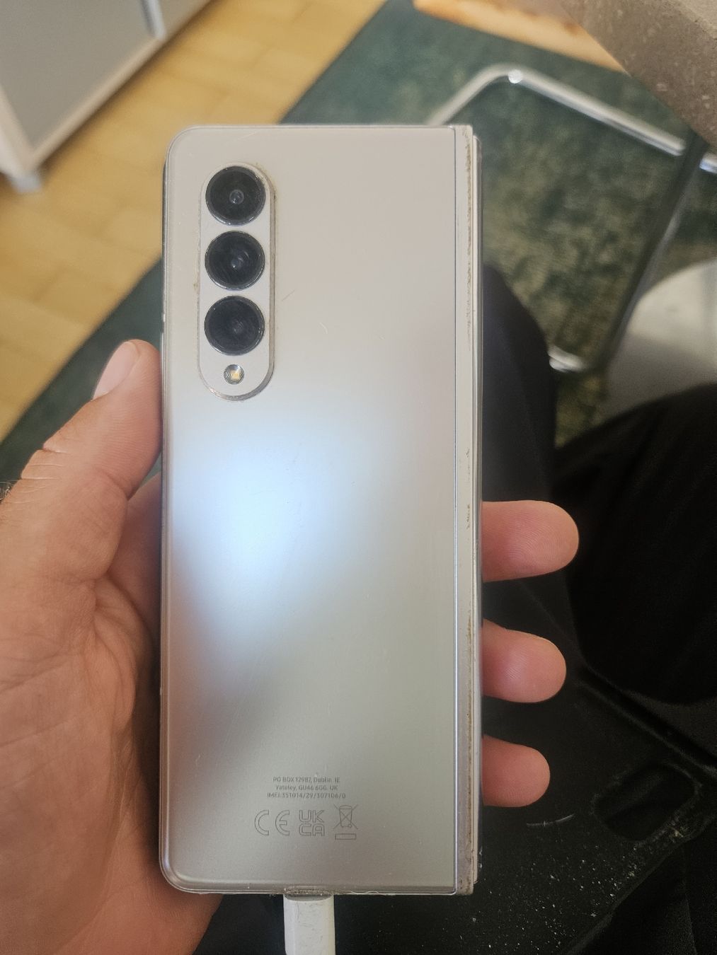 Samsung Handys / Smartphones: Z Fold 3, 512 Gb, defekt – Defekt aus Basel von Psydi 1