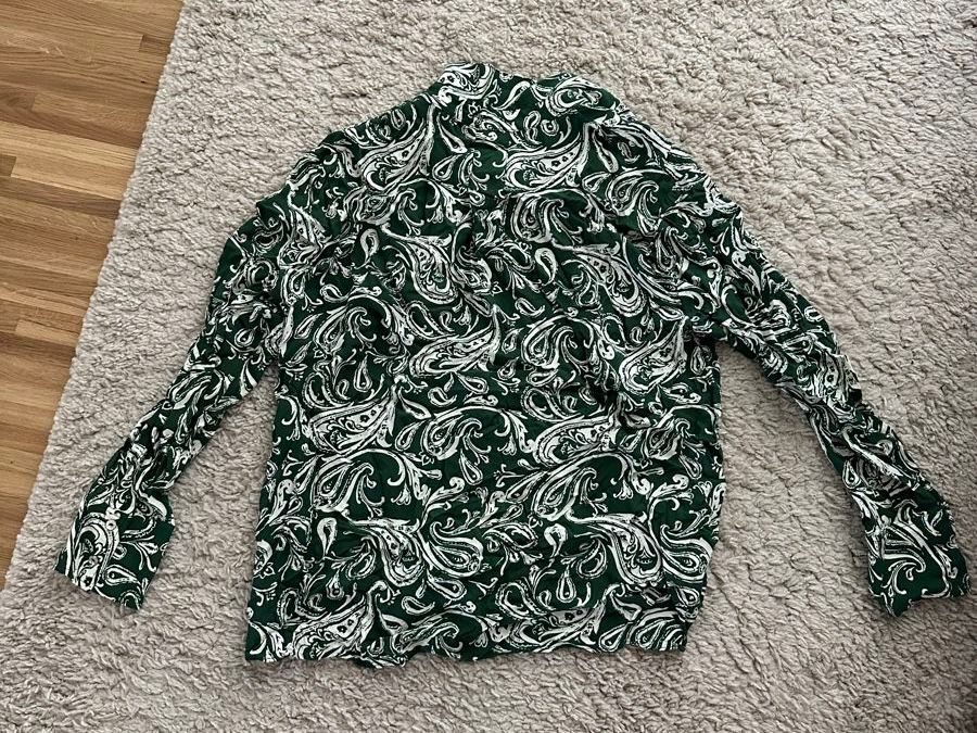 Mango Blusen: MNG Hemd, Gr. M, Dunkelgrün mit Muster, Top Zustand! – Neu (gemäss Beschreibung) aus Dübendorf von Magis_Stuff 3
