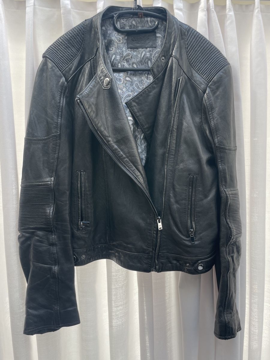 Giacche: Conpibel Lederjacke Gr. M, leichte Patina – Usato da Zürich venduto da Waikiki57 1