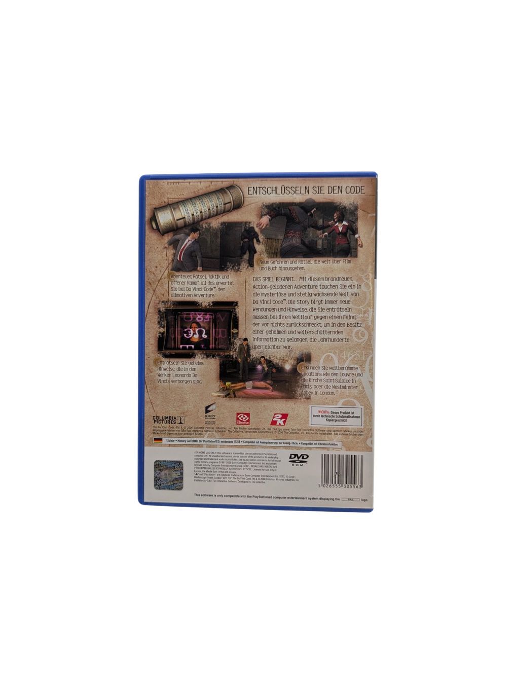 Sony Giochi: The Da Vinci Code Sakrileg PS2 – Usato da Domat/Ems venduto da IsseldorsShop 1