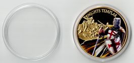 Tempelritter Medaille 4_ Medaille in Schutzkapsel