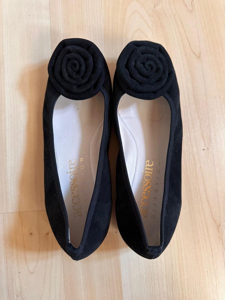 Scarpe da donna: Ballerines noires Accessoire Diffusion en cuir – Nuovo (secondo la descrizione) da Villeneuve VD venduto da tat_9fhl