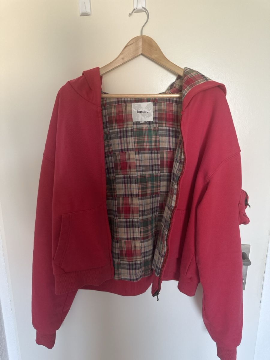 Giacche: Roter Zip-Hoodie – Nuovo (secondo la descrizione) da Dietikon venduto da vin_cyh6