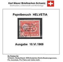 Papstbesuch Paul VI 1969 HELVETIA