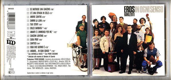 CD: Eros Ramazzotti - In ogni senso - CD – Usato da Bionnens venduto da Meg011 1